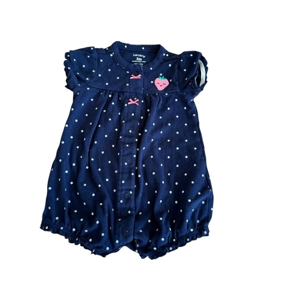 Bundle Baby Girl Size 3M Set 6PC Lot Bubble Romper Dresses Floral - Picture 8 of 11